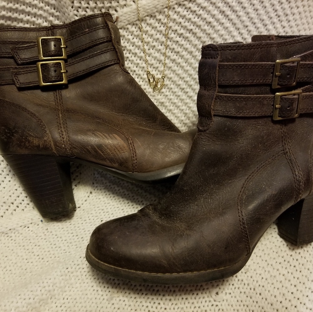 Clark's ankle boots